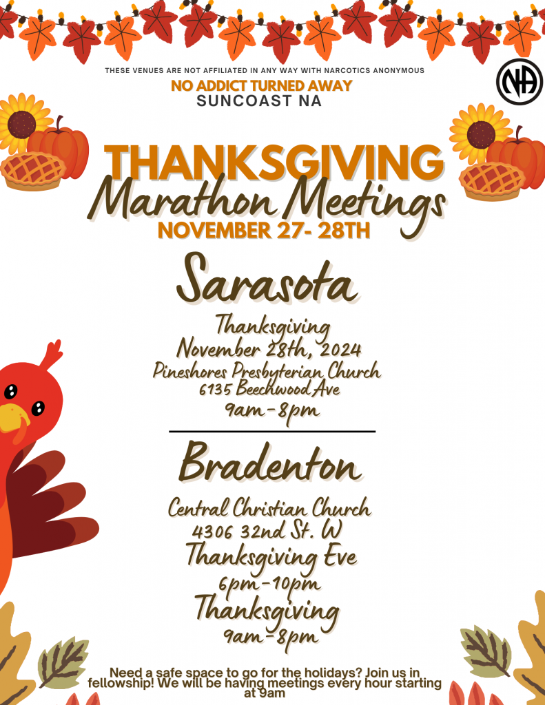 Thanksgiving Marathon Meetings